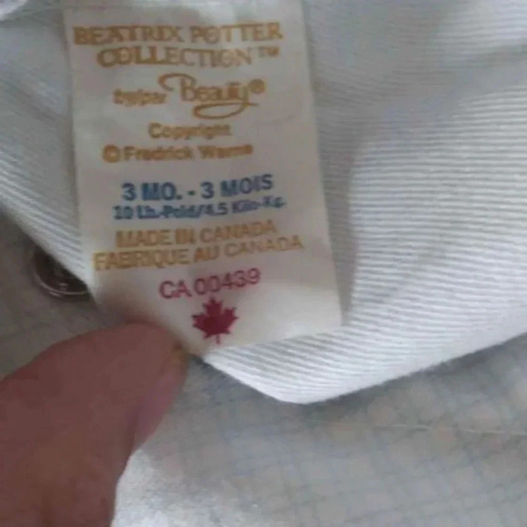 Vintage  Beatrix potter Peter rabbit onesie - Picture 4 of 6